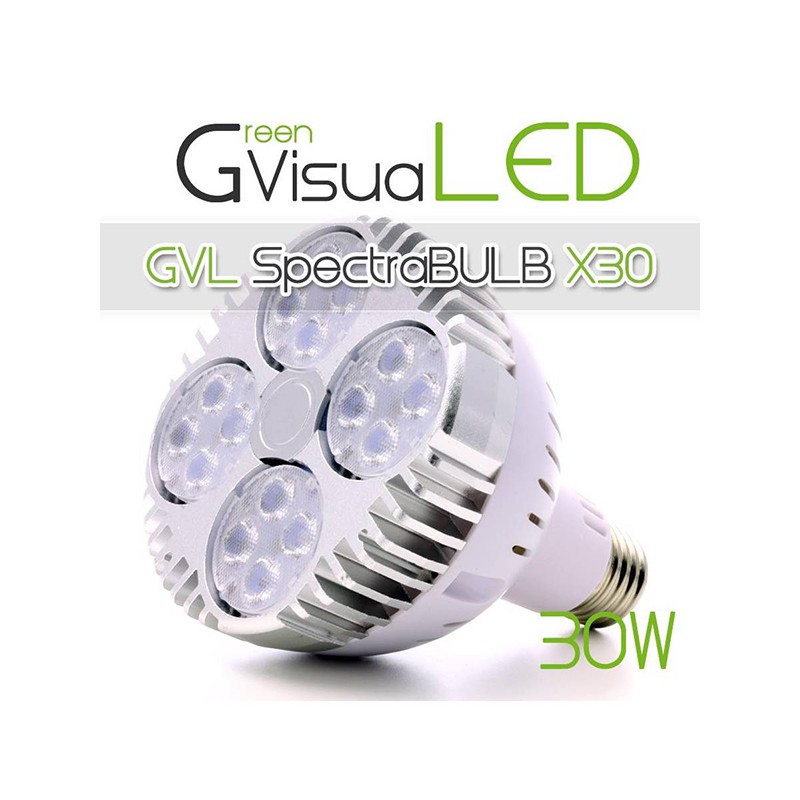 uheldigvis ubrugt kalorie Ampoule horticole LED 30W E27 Spectra Bulb - MonJardinVertical.fr
